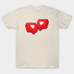 Love Heart (2) T-Shirt